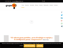 Tablet Screenshot of grupo24ae.com